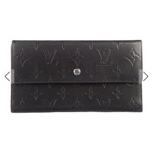 Louis Vuitton Black Monogram Wallet